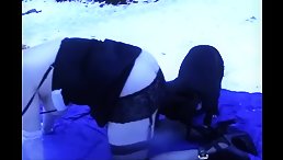 Supper Hot ! Black Dog Fucked Deep Ass Mature