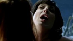 Clip of Lesbian Seducing Her Boss