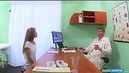 Tight pussy fucks cure hangovers, blowouts, and amateur doggystyle cowgirls in this bogus medical facility.   Standing POV Pussy Having Doggy-Style Office Uniform Sex Indoors  